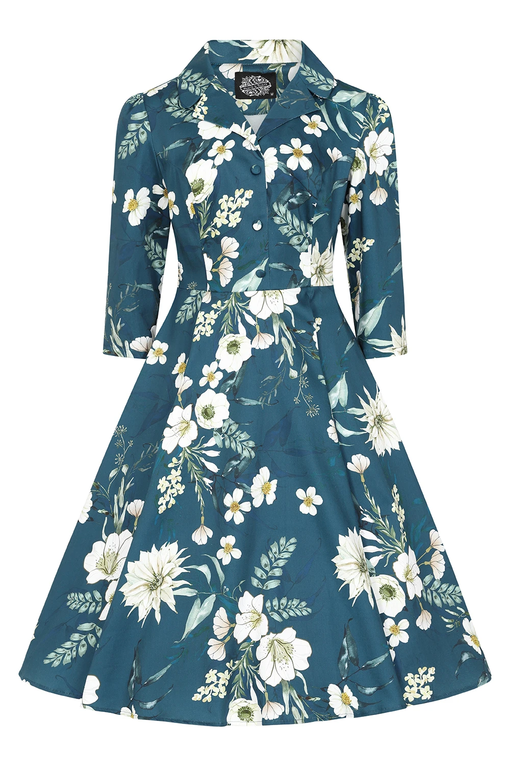 Petal Floral Swing Dress - Image 3