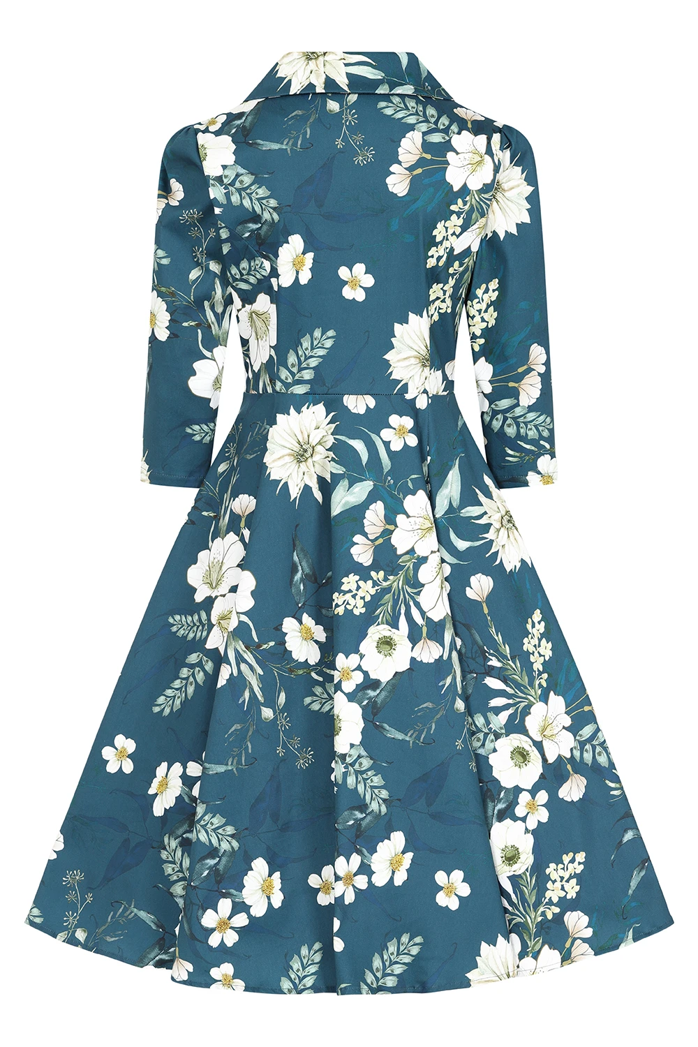 Petal Floral Swing Dress - Image 4