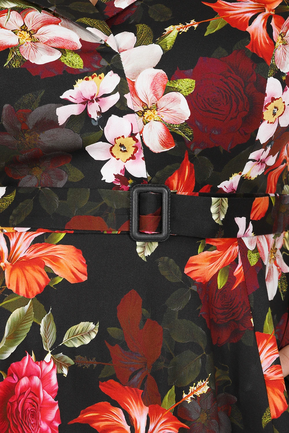 Kali Floral Swing Dress In Extended Sizing - Image 6