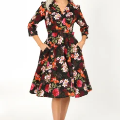 Kali Floral Swing Dress