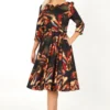 Mabel Floral Swing Dress