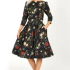 Leia Floral Swing Dress