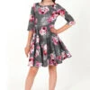 Harriet Floral Swing Dress In Kids