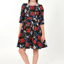 Milly Floral Swing Dress In Kids