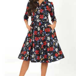 Milly Floral Swing Dress