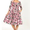 Dana Floral Swing Dress