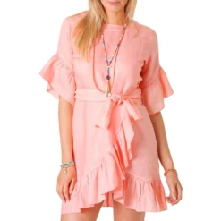 Pranella Jagger Dress Coral