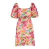 Pranella Raffi Mini Dress Pink Tropics