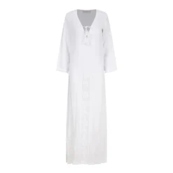 Pranella White Agatha Maxi Dress