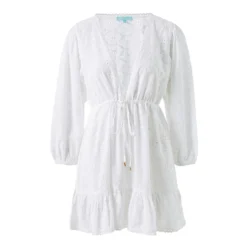 Melissa Odabash White Evelyn White Dress