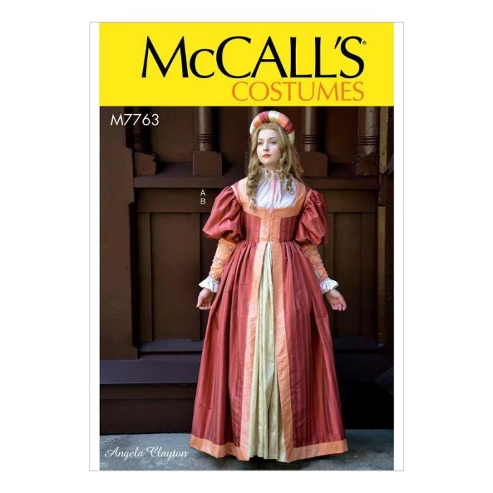 McCalls Sewing Pattern 7763 (A5) - Misses Dress & Skirt 6-14 M7763 6-14