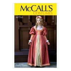 McCalls Sewing Pattern 7763 (E5) - Misses Dress & Skirt 14-22 M7763 14-22