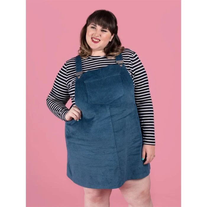 Tilly And The Buttons Sewing Pattern 1014 Cleo Dungaree Dress 6-34 - Image 3