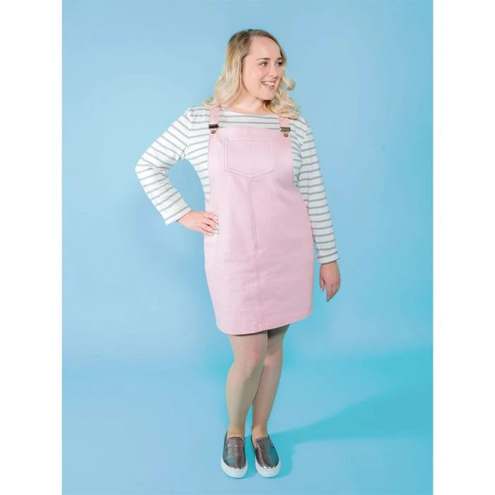 Tilly And The Buttons Sewing Pattern 1014 Cleo Dungaree Dress 6-34 - Image 9