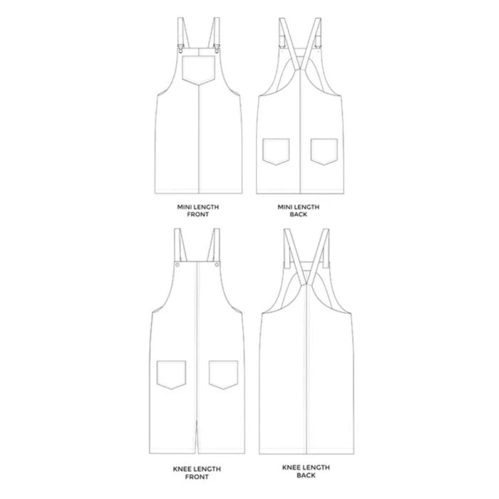 Tilly And The Buttons Sewing Pattern 1014 Cleo Dungaree Dress 6-34 - Image 18