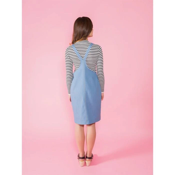 Tilly And The Buttons Sewing Pattern 1014 Cleo Dungaree Dress 6-34 - Image 6