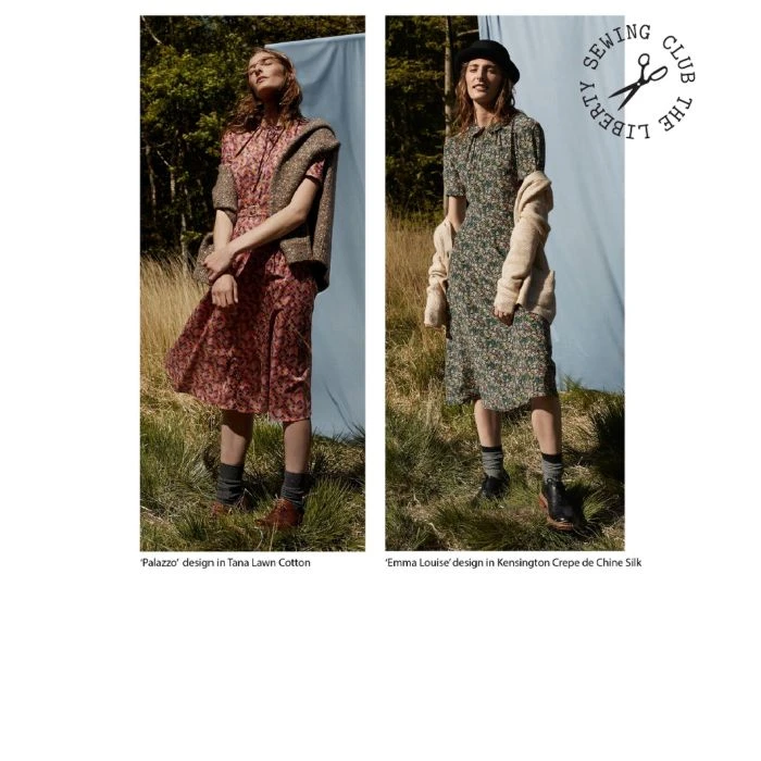 Liberty Sewing Pattern 102 - Bella Tea Dress 14-22 14-22 - Image 3