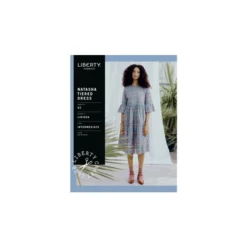 Liberty Sewing Pattern 105a - Natasha Tiered Dress 6-14 6-14