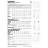 McCalls Sewing Pattern 8165 (A5) - Carmen Dress & Jumpsuit 6-14 M8165A5 6-14