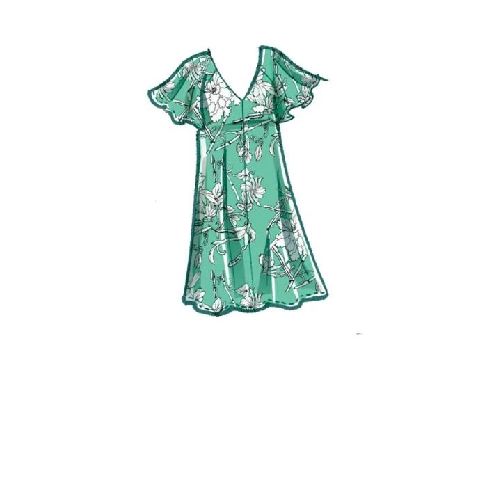 McCalls Sewing Pattern 8165 (E5) - Carmen Dress & Jumpsuit 14-22 M8165E5 14-22 - Image 4