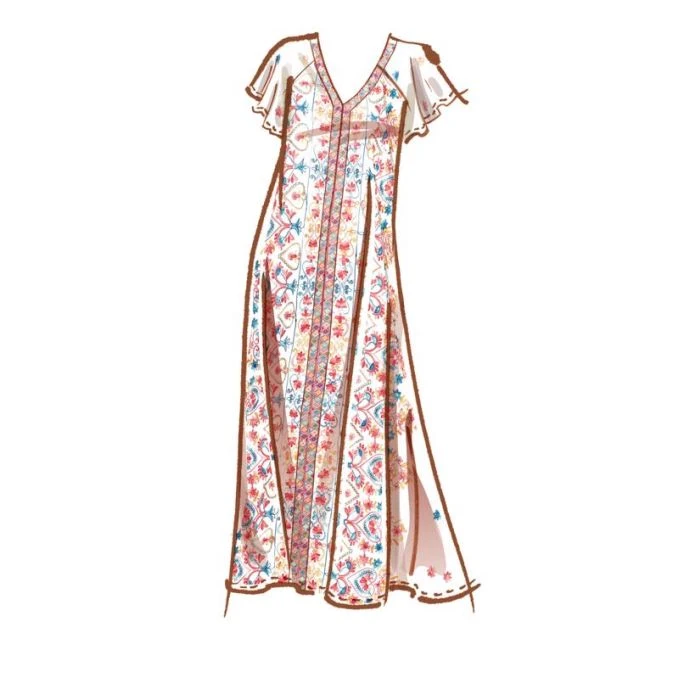 McCalls Sewing Pattern 8165 (A5) - Carmen Dress & Jumpsuit 6-14 M8165A5 6-14 - Image 5