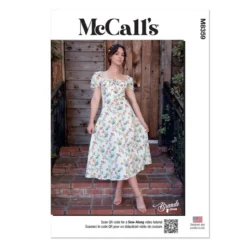 McCall's Sewing Pattern M8359 (E5) Top And Dress By Brandi Joan 14-22