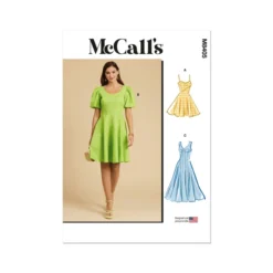 McCall's Sewing Pattern 8405 (K5) Misses's Dress With Sleeve 8-10-12-14-16