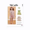 McCall's Sewing Pattern 8417 (A) Children's Dress By Laura Ashley 3-4-5-6-7-8
