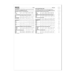 McCalls Sewing Pattern 8339 (D5) - Misses Knit Dress 12-20 8339 12-20