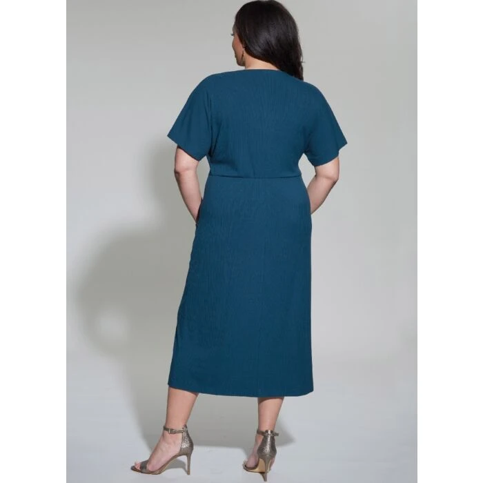 McCalls Sewing Pattern 8340 (W3) - Womens Knit Dress 30-38 8340 30W-38W - Image 7