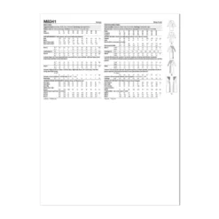 McCalls Sewing Pattern 8341 (A5) - Misses Dress 6-14 8341 6-14