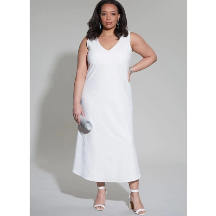 McCalls Sewing Pattern 8349 (W5) - Womens Dress & Shrug 20-28 8349 20W-28W - Image 8