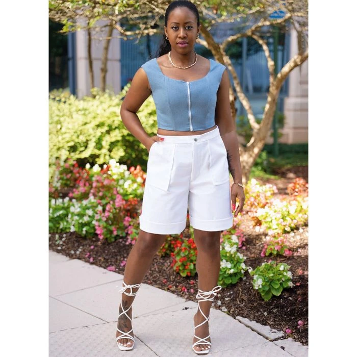 Know Me Sewing Pattern 2014 (K5) Dress, Top & Shorts By Duana M. 8-16 - Image 3