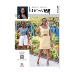 Know Me Sewing Pattern 2014 (Y5) Dress, Top & Shorts By Duana M. 18-26