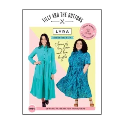 Tilly And The Buttons Sewing Pattern 1034 Lyra Shirt Dress 6-34