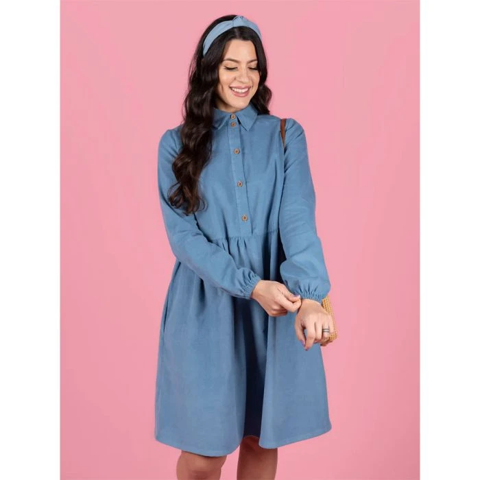 Tilly And The Buttons Sewing Pattern 1034 Lyra Shirt Dress 6-34 - Image 4