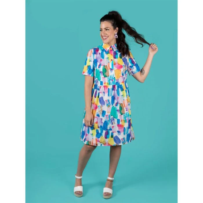 Tilly And The Buttons Sewing Pattern 1034 Lyra Shirt Dress 6-34 - Image 5