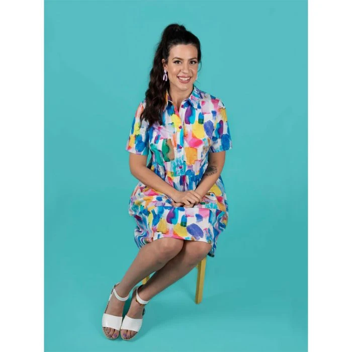 Tilly And The Buttons Sewing Pattern 1034 Lyra Shirt Dress 6-34 - Image 7