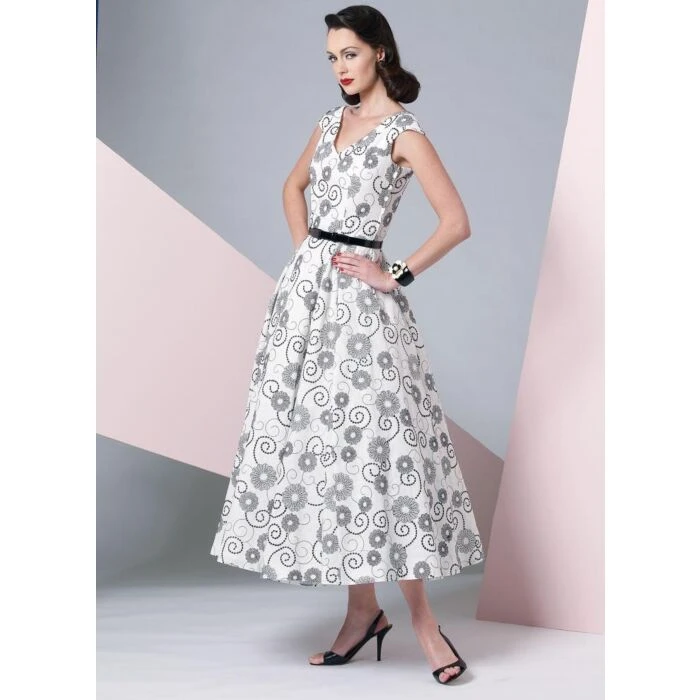 Vogue Sewing Pattern 1172 (AA) - Misses & Petite Dress & Belt 6-12 V1172 AA 6-12 - Image 5