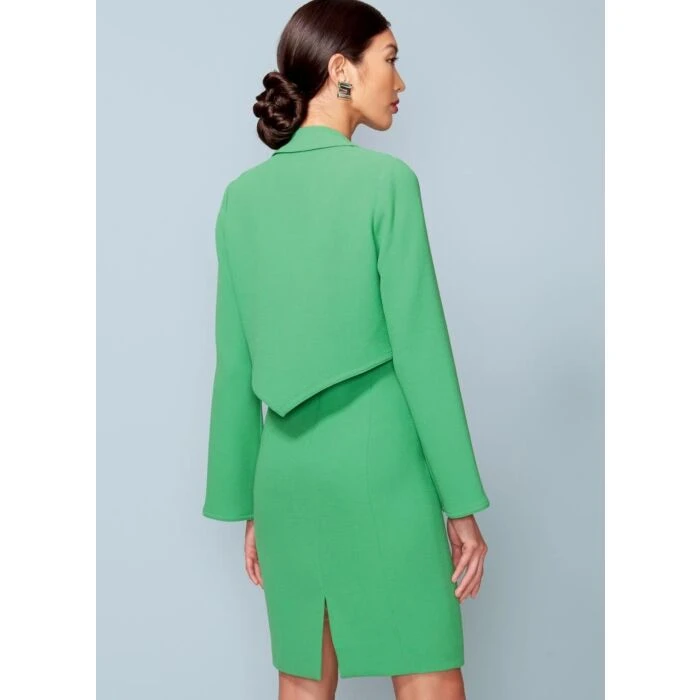 Vogue Sewing Pattern 1536 (E5) - Misses Jacket & Dress 14-22 V1536 14-22 - Image 6