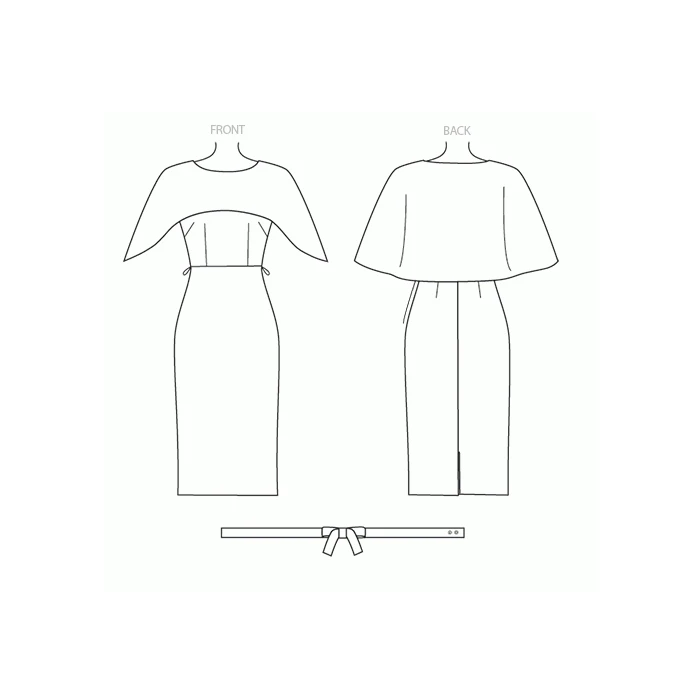 Vogue Sewing Pattern 1579 (E5) - Misses & Petite Dress 14-22 V1579 14-22 - Image 7