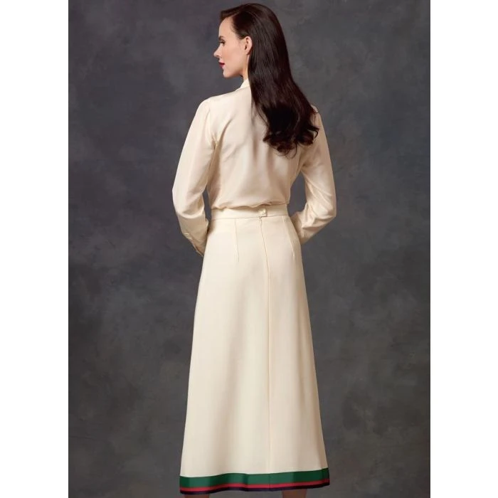 Vogue Sewing Pattern 1643 (A) - Misses Jacket Dress & Skirt 6-14 V1643A5 6-14 - Image 14