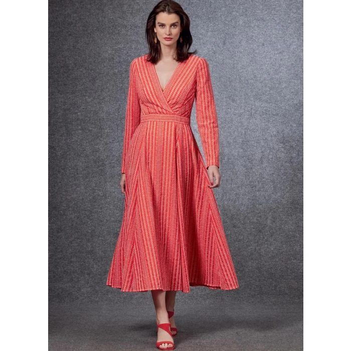 Vogue Sewing Pattern 1671 (E5) - Misses Dress V1671E5 14-22 V1671E5 14-22 - Image 4