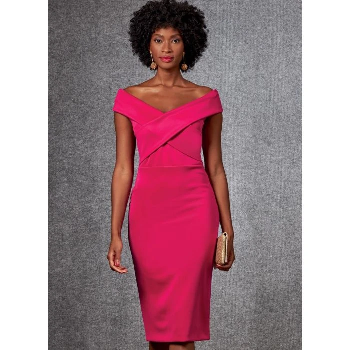 Vogue Sewing Pattern 1674 (A5) - Misses Evening Dress V1674A5 6-14 V1674A5 6-14 - Image 3