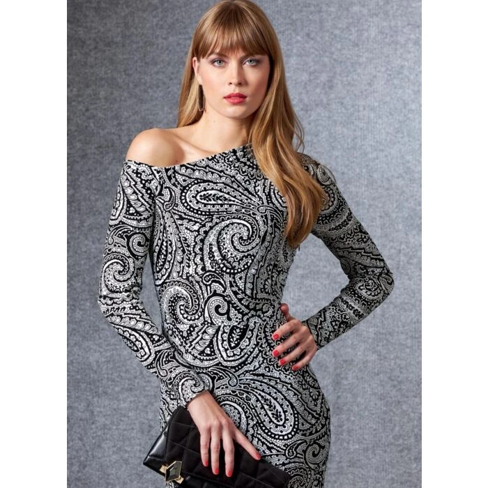 Vogue Sewing Pattern 1674 (A5) - Misses Evening Dress V1674A5 6-14 V1674A5 6-14 - Image 6