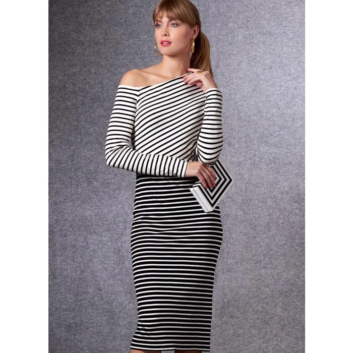 Vogue Sewing Pattern 1674 (A5) - Misses Evening Dress V1674A5 6-14 V1674A5 6-14 - Image 4