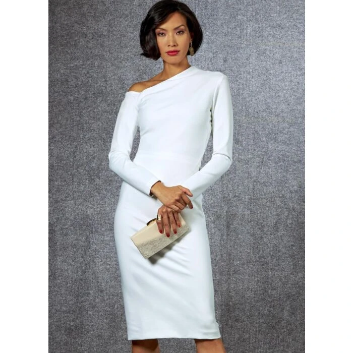 Vogue Sewing Pattern 1674 (A5) - Misses Evening Dress V1674A5 6-14 V1674A5 6-14 - Image 8