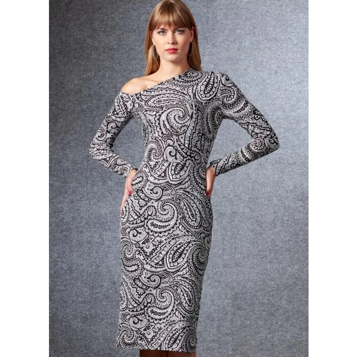 Vogue Sewing Pattern 1674 (A5) - Misses Evening Dress V1674A5 6-14 V1674A5 6-14 - Image 9