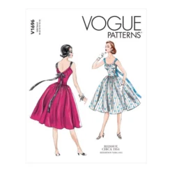 Vogue Sewing Pattern 1696 (B5) - Misses Dress V1696B5 8-16 V1696B5 8-16