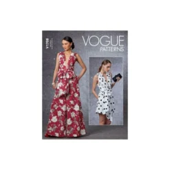 Vogue Sewing Pattern 1708 (B5) - Misses Dress V1708B5 8-16 V1708B5 8-16